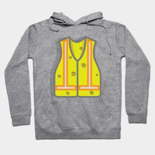 Cheesy Safety Vest Hoodie